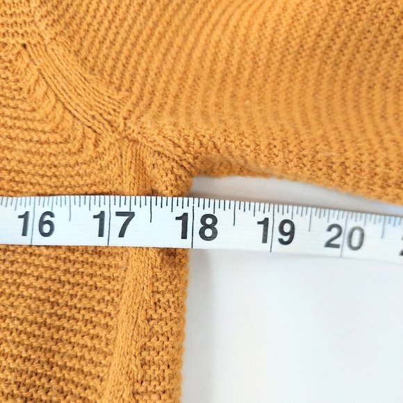 Madewell Riverside Mustard Textured Crewneck Sweater - Picture 13 of 15